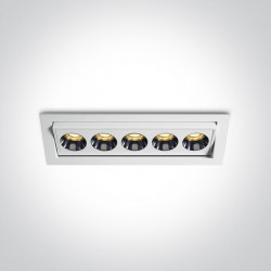 ĮLEIDŽIAMAS LED ŠVIESTUVAS 51012H/W/W 12W BALTAS