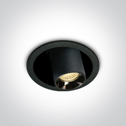 ĮLEIDŽIAMAS LED ŠVIESTUVAS 11106T/B/W 6W JUODAS