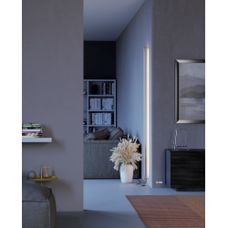 Sieninis LED šviestuvas STICK 48W ŽALVARIO SPALVOS step dim kaina