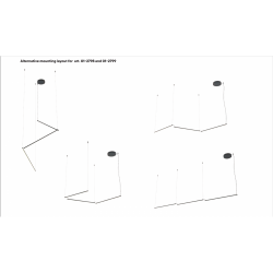 Pakabinamas LED šviestuvas STICK 36W ŽALVARIO SPALVOS dimeriuojamas pigiau