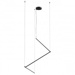 Pakabinamas LED šviestuvas STICK 36W JUODAS dimeriuojamas