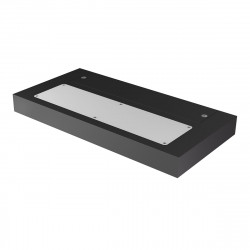 Sieninis LED šviestuvas LAMINA 30W JUODAS pigiau