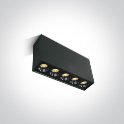 LUBINIS LED ŠVIESTUVAS 12112H/B/W 12W JUODAS