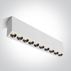 LUBINIS LED ŠVIESTUVAS 12124H/W/W 24W BALTAS