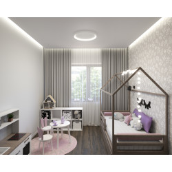 Lubinis LED šviestuvas OMEGA D58 48W 3000K BALTAS kaina