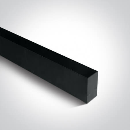 PAVIRŠINIS MAGNETINĖS SISTEMOS PROFILIS ONE LIGHT 42002/B 2M BLACK