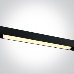 MAGNETINĖS SISTEMOS LED ŠVIESTUVAS 42100B/B/W 25W 3000K JUODAS