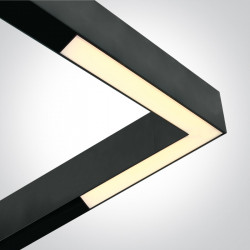 MAGNETINĖS SISTEMOS LED ŠVIESTUVAS 42100E/B/W 25W 3000K JUODAS