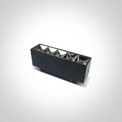 MAGNETINĖS SISTEMOS LED ŠVIESTUVAS 42102A/B/W 12W 3000K JUODAS kaina