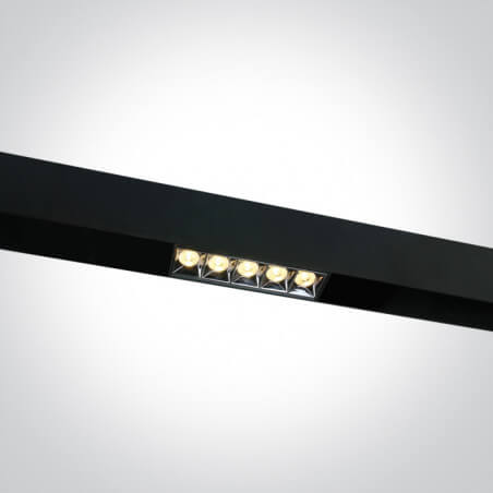 MAGNETINĖS SISTEMOS LED ŠVIESTUVAS ONE LIGHT 42102A/B/W 12W 3000K BLACK