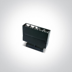 MAGNETINĖS SISTEMOS LED ŠVIESTUVAS 42106A/B/W 12W 3000K JUODAS kaina