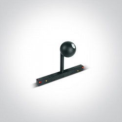 MAGNETINĖS SISTEMOS LED ŠVIESTUVAS 42134/B/W 7W 3000K JUODAS kaina