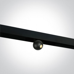 MAGNETINĖS SISTEMOS LED ŠVIESTUVAS 42134/B/W 7W 3000K JUODAS