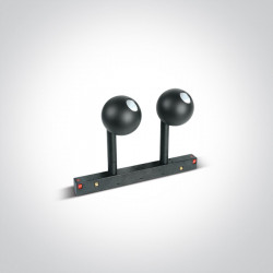 MAGNETINĖS SISTEMOS LED ŠVIESTUVAS 42134A/B/W 14W 3000K JUODAS kaina