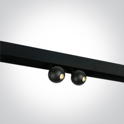 MAGNETINĖS SISTEMOS LED ŠVIESTUVAS 42134A/B/W 14W 3000K JUODAS