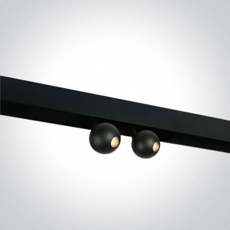 MAGNETINĖS SISTEMOS LED ŠVIESTUVAS ONE LIGHT 42134A/B/W 14W 3000K BLACK