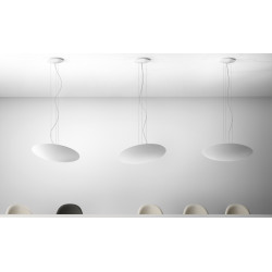PAKABINAMAS LED ŠVIESTUVAS GONG 43W D60 BALTAS DALI | PUSH DIM kaina