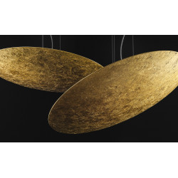 PAKABINAMAS LED ŠVIESTUVAS GONG 43W D60 BALTAS DALI | PUSH DIM skubiai