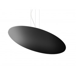 PAKABINAMAS LED ŠVIESTUVAS GONG 88W D100 JUODAS DALI | PUSH DIM