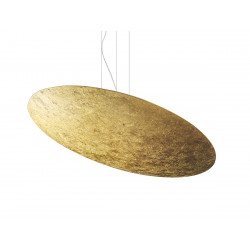 PAKABINAMAS LED ŠVIESTUVAS GONG 88W D100 AUKSO SPALVOS LEAF DALI | PUSH DIM