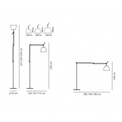PASTATOMAS ŠVIESTUVAS TOLOMEO MEGA ALIUMINIUM | BODY atsiliepimai