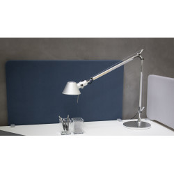 STALINIS ŠVIESTUVAS TOLOMEO TABLE METAL PILKAS | BODY pristatymas