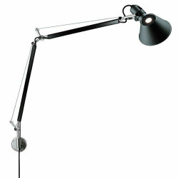 SIENINIS ŠVIESTUVAS TOLOMEO WALL JUODAS | BODY kaina