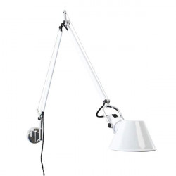 SIENINIS ŠVIESTUVAS TOLOMEO WALL BALTAS | BODY kaina