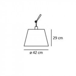 GAUBTAS TOLOMEO ŠVIESTUVAMS D42 PARCHMENT PAPER internetu