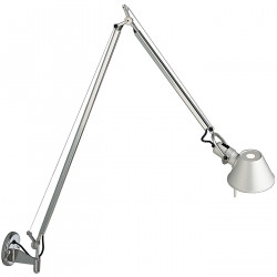 SIENINIS ŠVIESTUVAS TOLOMEO BRACCIO ALIUMINIUM