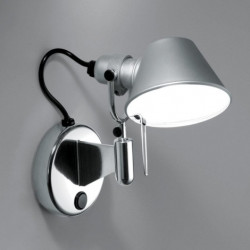 SIENINIS ŠVIESTUVAS TOLOMEO MICRO FARETTO ALIUMINIUM | WITH SWITCH kaina