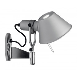 SIENINIS ŠVIESTUVAS TOLOMEO MICRO FARETTO ALIUMINIUM | WITH SWITCH pigiau