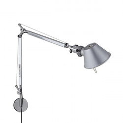 SIENINIS ŠVIESTUVAS TOLOMEO MINI WALL ALIUMINIUM | BODY kaina