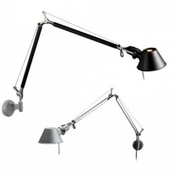 SIENINIS ŠVIESTUVAS TOLOMEO MINI WALL JUODAS | BODY pigiau