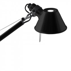 SIENINIS ŠVIESTUVAS TOLOMEO MINI WALL JUODAS | BODY kaina