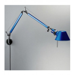 SIENINIS ŠVIESTUVAS TOLOMEO MICRO WALL MĖLYNAS | BODY kaina