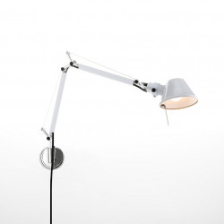 SIENINIS ŠVIESTUVAS TOLOMEO MICRO WALL BALTAS | BODY