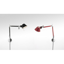 SIENINIS ŠVIESTUVAS TOLOMEO MICRO WALL BALTAS | BODY internetu