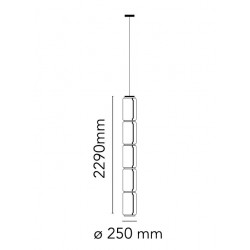 PAKABINAMAS LED ŠVIESTUVAS NOCTAMBULE 5 54W H229| LOW CYLINDER atsiliepimai