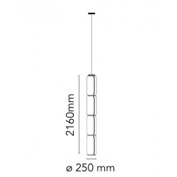 PAKABINAMAS LED ŠVIESTUVAS NOCTAMBULE 4 45W H216| HIGH CYLINDER atsiliepimai