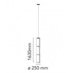 PAKABINAMAS LED ŠVIESTUVAS NOCTAMBULE 3 36W H163 | HIGH CYLINDER atsiliepimai