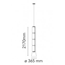 PAKABINAMAS LED ŠVIESTUVAS NOCTAMBULE 4 63W H217| LOW CYLINDER CONE atsiliepimai