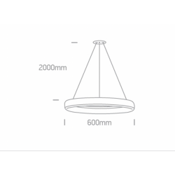 PAKABINAMAS LED ŠVIESTUVAS 63114/W/W 40W D60 BALTAS kaina