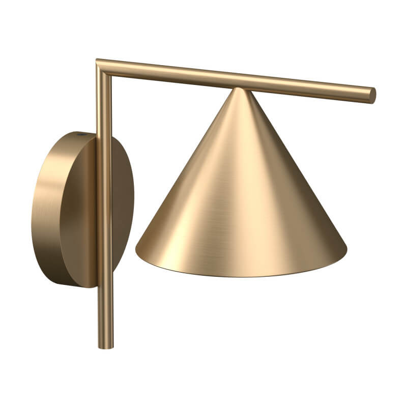 SIENINIS LED ŠVIESTUVAS FLOS CAPTAIN FLINT 9,5W BRASS F011W30A059