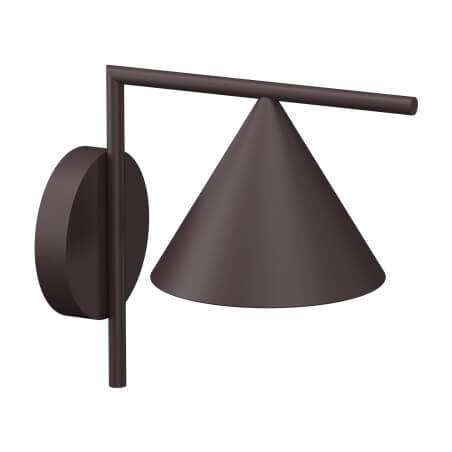 SIENINIS LED ŠVIESTUVAS FLOS CAPTAIN FLINT 9,5W DEEP BROWN F011W30A018