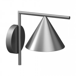 SIENINIS LED ŠVIESTUVAS CAPTAIN FLINT 9,5W STAINLESS STEEL