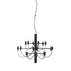 PAKABINAMAS ŠVIESTUVAS 2097 | 18 | JUODAS | CLEAR BULBS