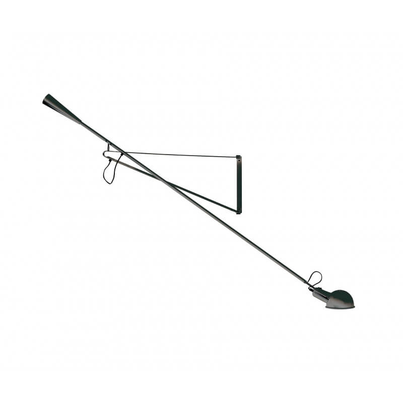 SIENINIS ŠVIESTUVAS FLOS 265 L205 BLACK A0300030