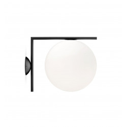 SIENINIS | LUBINIS ŠVIESTUVAS IC D30 JUODAS