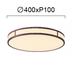 LUBINIS LED ŠVIESTUVAS PIEDRO 40W D40 rudas